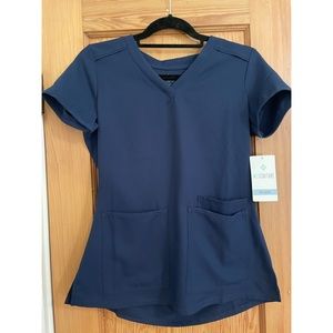 Med Couture Insight Scrub Top XS